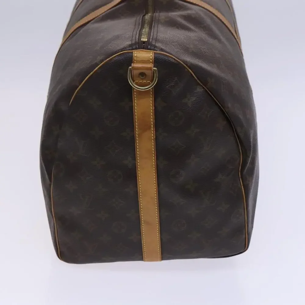 LOUIS VUITTON Monogram Keepall Bandouliere 60 Boston Bag M41412